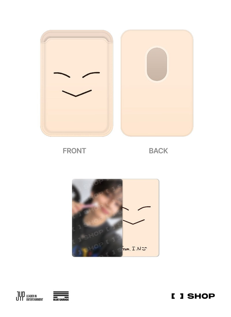 (PREORDER) STRAY KIDS - dominATE : celebrATE WORLD TOUR OFFICIAL MERCH - MAGNETIC CARD WALLET BY I.N