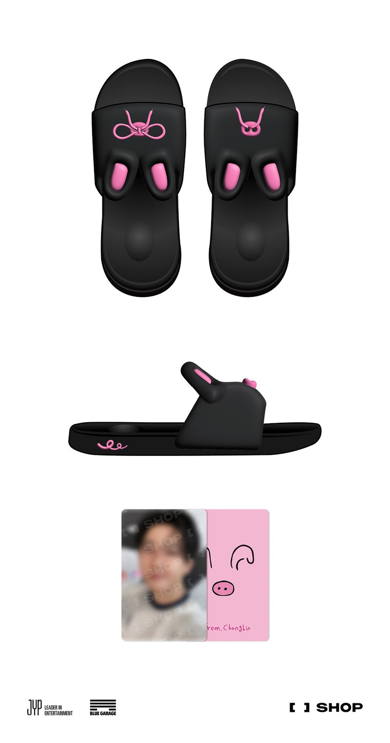 (PREORDER) STRAY KIDS - dominATE : celebrATE WORLD TOUR OFFICIAL MERCH - DWAEKKI SLIDES BY CHANGBIN