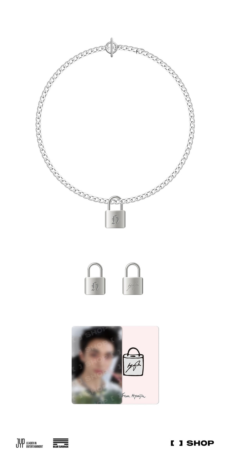 (PREORDER) STRAY KIDS - dominATE : celebrATE WORLD TOUR OFFICIAL MERCH - NECKLACE BY HYUNJIN