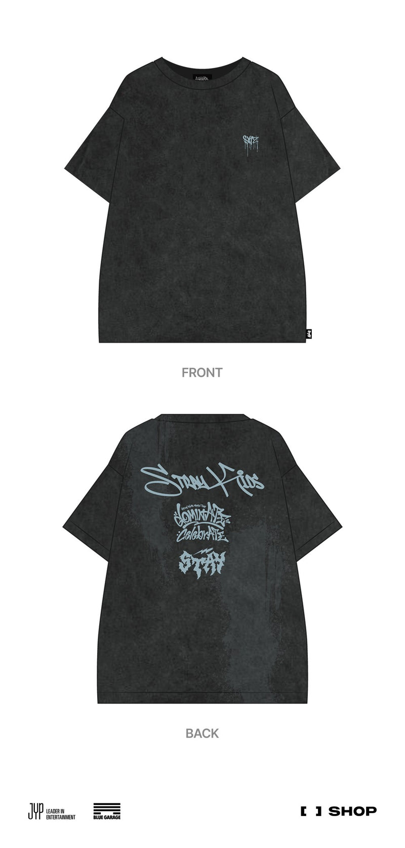 (PREORDER) STRAY KIDS - dominATE : celebrATE WORLD TOUR OFFICIAL MERCH - T-SHIRT