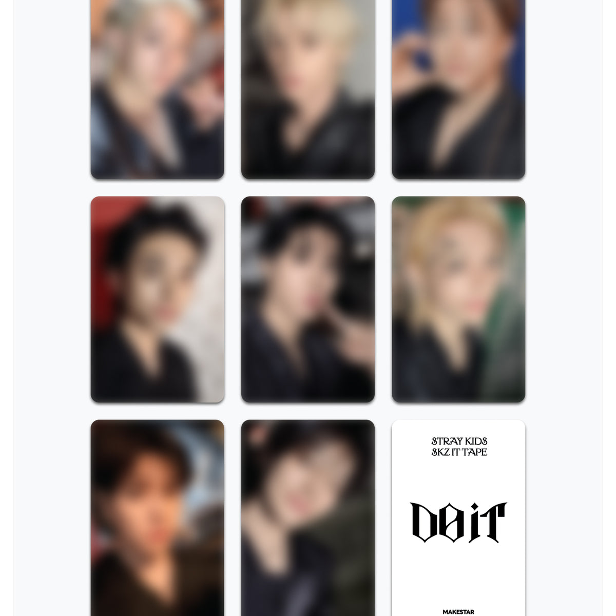 StrayKids DO IT MAKESTAR トレカ コンプ LUCKY DRAW EVENT) STRAY KIDS - SKZ IT TAPE 'DO IT' (STANDARD VER