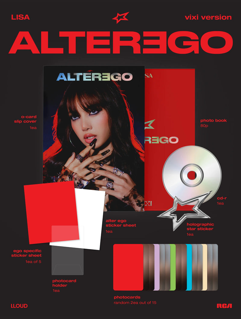 BLACKPINK - LISA - ALTER EGO (PHOTOBOOK VER.)