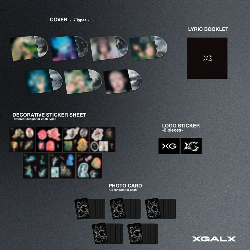 XG - 2ND MINI ALBUM - AWE (SOLO VER.)