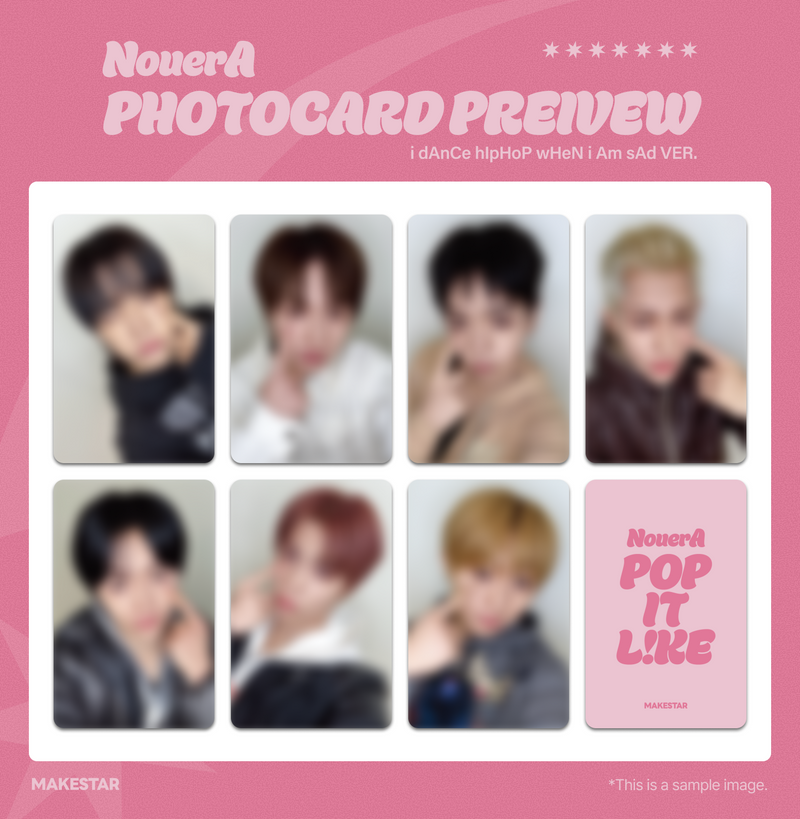 [MAKESTAR PRE-ORDER RELEASE PARTY] NouerA THE 3RD MINI ALBUM [POP IT LIKE] w/ MAKESTAR POB