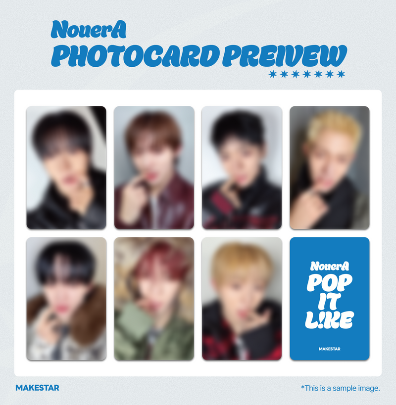 [MAKESTAR PRE-ORDER RELEASE PARTY] NouerA THE 3RD MINI ALBUM [POP IT LIKE] (POCA ALBUM) w/ MAKESTAR POB