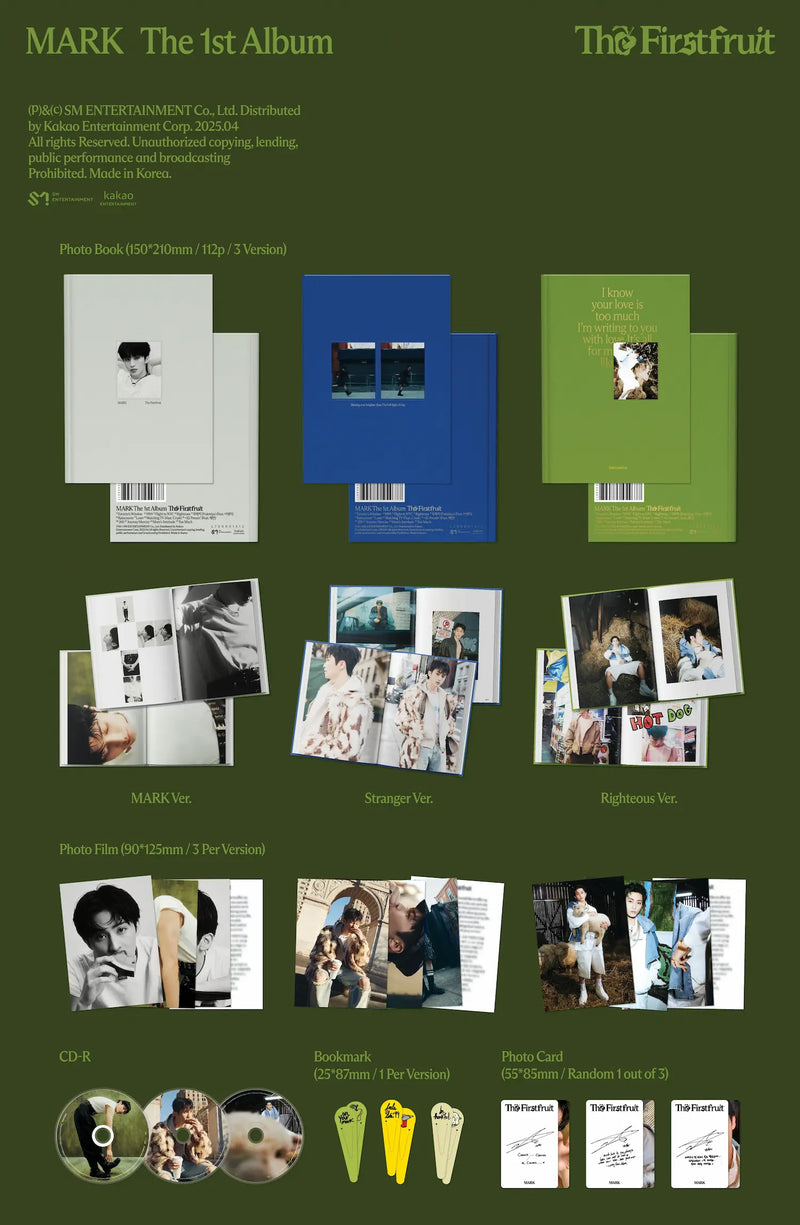 Mark 1st Album - The Firstfruit (Photobook Ver.)
