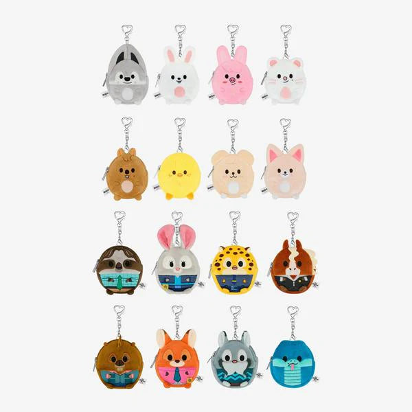 (PREORDER)  STRAY KIDS - ZOOTOPIA 2 SKZOO POP UP OFFICIAL MD PLUSH COIN POUCH
