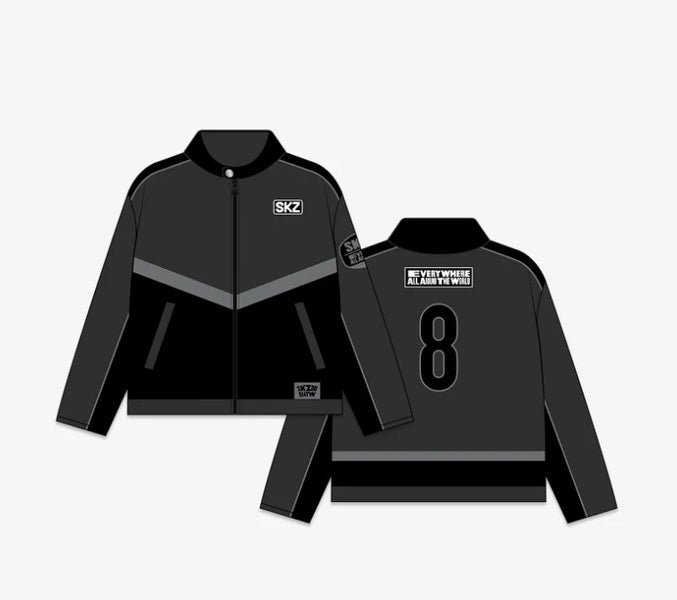 アイドル Stray Kids RACING JACKET SEOUL Ver. RELEASE DATE: SEPT-OCT) STRAY KIDS - SKZOO EVERYWHERE ALL AROUND