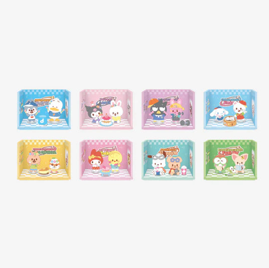 (PREORDER NOV-DEC) STRAY KIDS - SKZOO X SANRIO CHARACTERS - OFFICIAL MD  - ROOM FIGURE