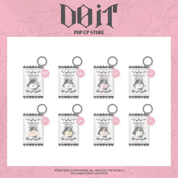 (PREORDER) STRAY KIDS - DO IT POP UP STORE OFFICIAL MD SKZOO SHAKER KEYRING