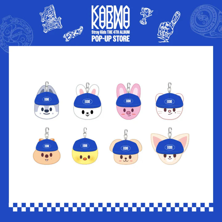 (PREORDER) STRAY KIDS - KARMA POPUP STORE - OFFICIAL MD - SKZOO CEREMONY BALLCAP PLUSH