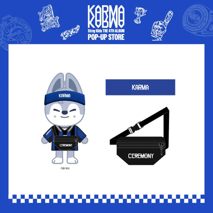 (PREORDER) STRAY KIDS - KARMA POP UP STORE - OFFICIAL MD - SKZOO OUTFIT SET