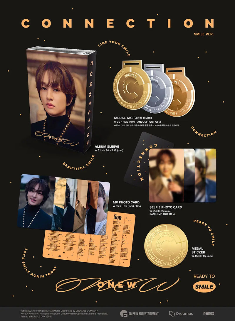 ONEWE - 4TH MINI ALBUM - CONNECTION (SMILE VER.)