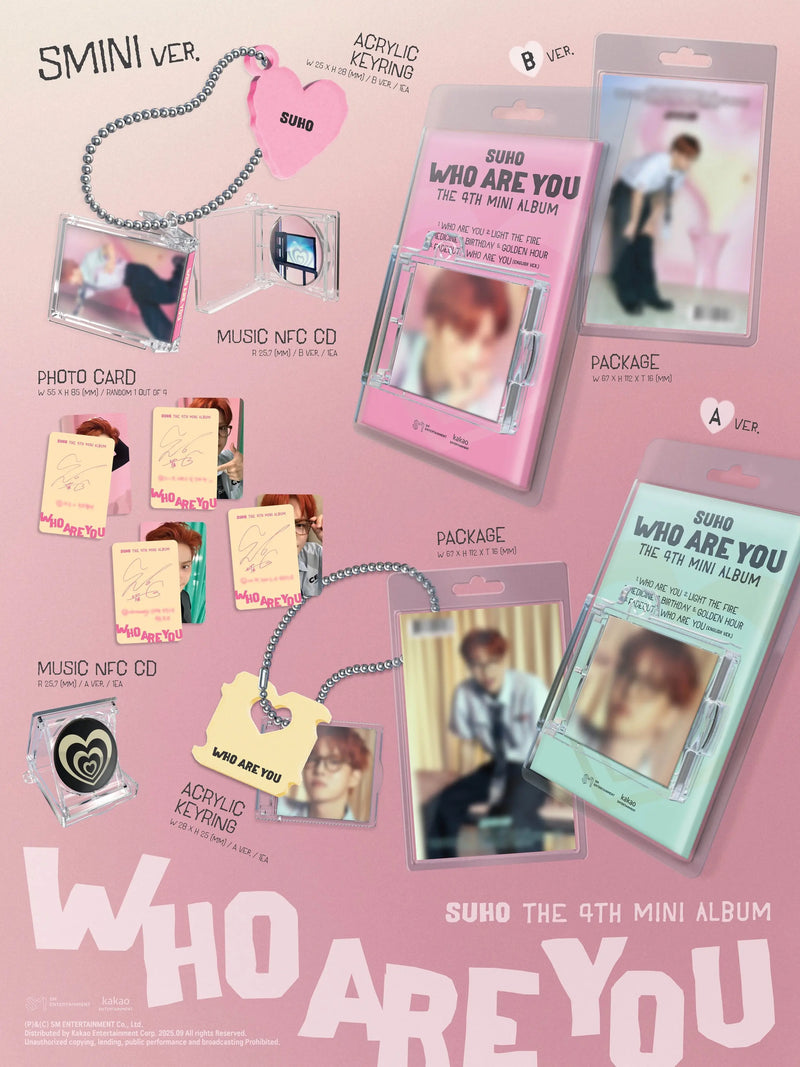 EXO - SUHO - 4TH MINI ALBUM - WHO ARE YOU (SMINI VER.)