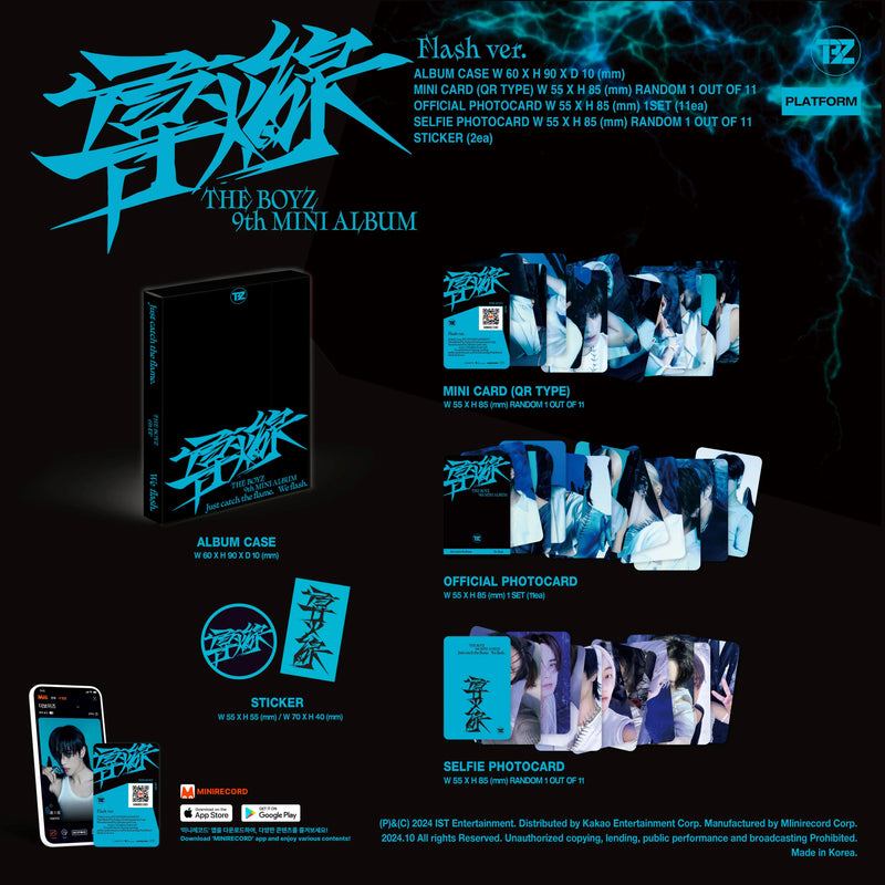 THE BOYZ - 9TH MINI ALBUM - 導火線 (Dohwaseon) (PLATFORM VER.)