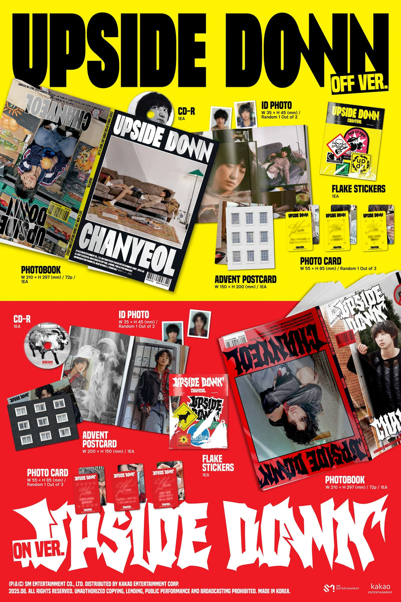 EXO - CHANYEOL - 2ND MINI ALBUM - UPSIDE DOWN (PHOTOBOOK VER.)