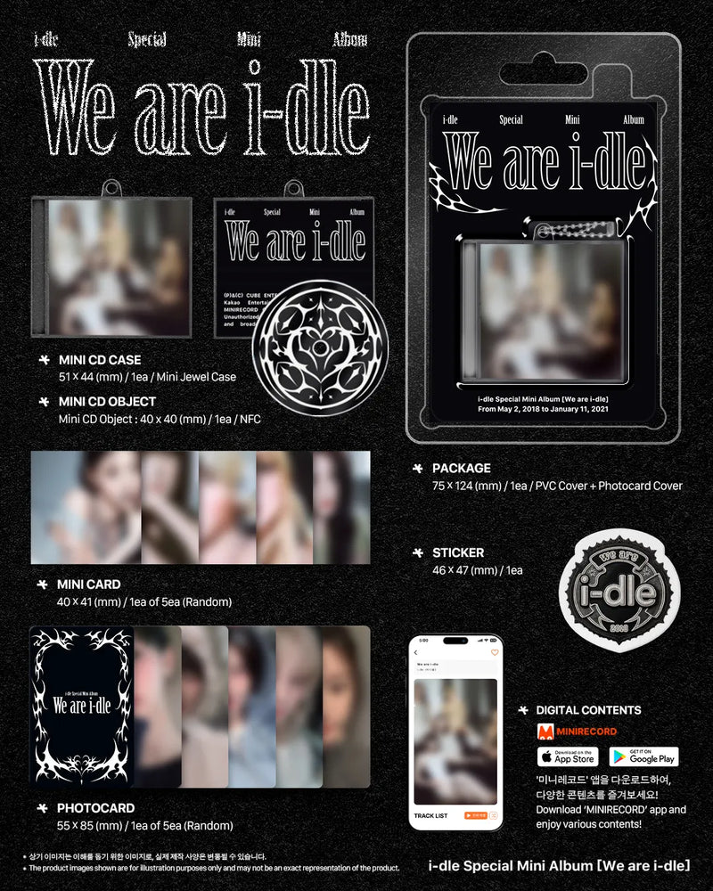 I-DLE - SPECIAL MINI ALBUM - WE ARE I-DLE (PLATFORM VER.)