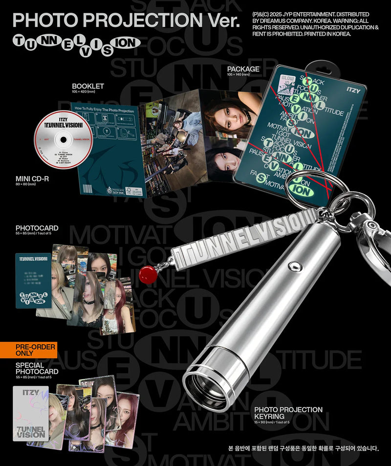 ITZY Album - TUNNEL VISION (Photo Projection Ver.)
