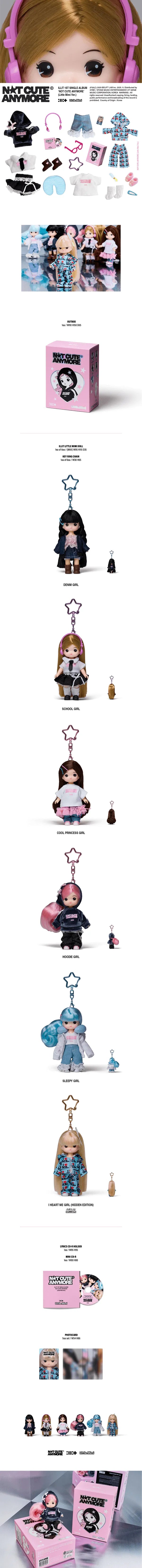 ILLIT - 1ST SINGLE ALBUM - NOT CUTE ANYMORE (LITTLE MIMI VER.)