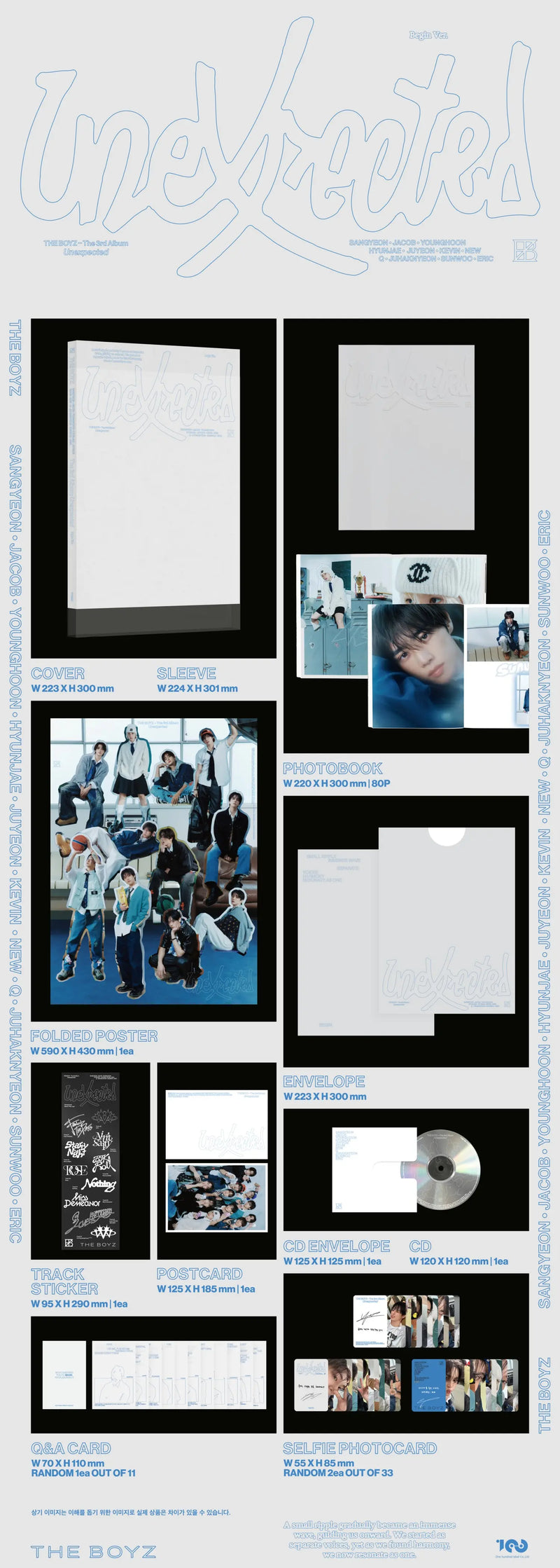 THE BOYZ - 3RD ALBUM - UNEXPECTED (PHOTOBOOK VER.)