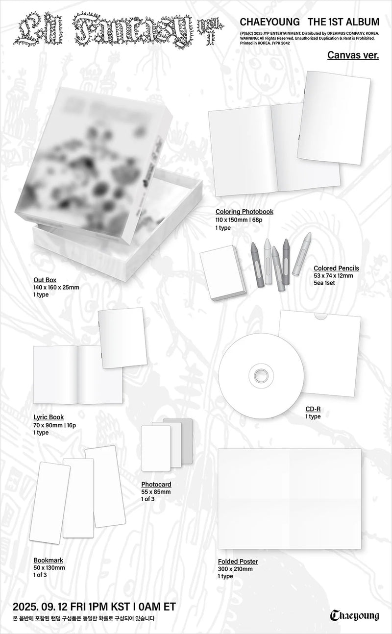 TWICE - CHAEYOUNG - LIL FANTASY VOL.1 (CANVAS VER.)