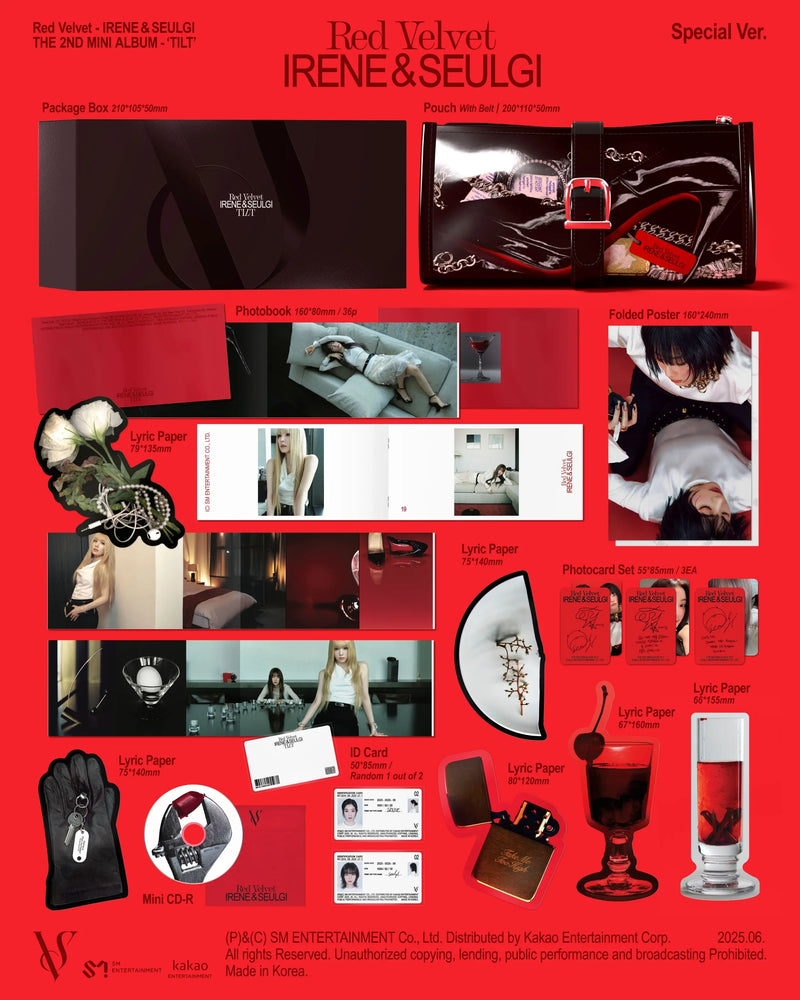 RED VELVET - IRENE & SEULGI - 2ND MINI ALBUM - TILT (SPECIAL VER.)