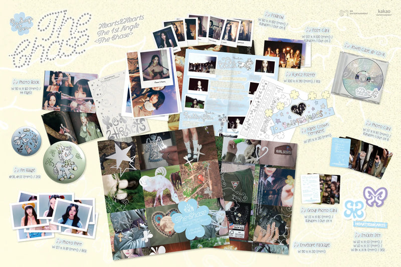 HEARTS2HEARTS - 1ST ALBUM - THE CHASE (PACKAGE VER.)