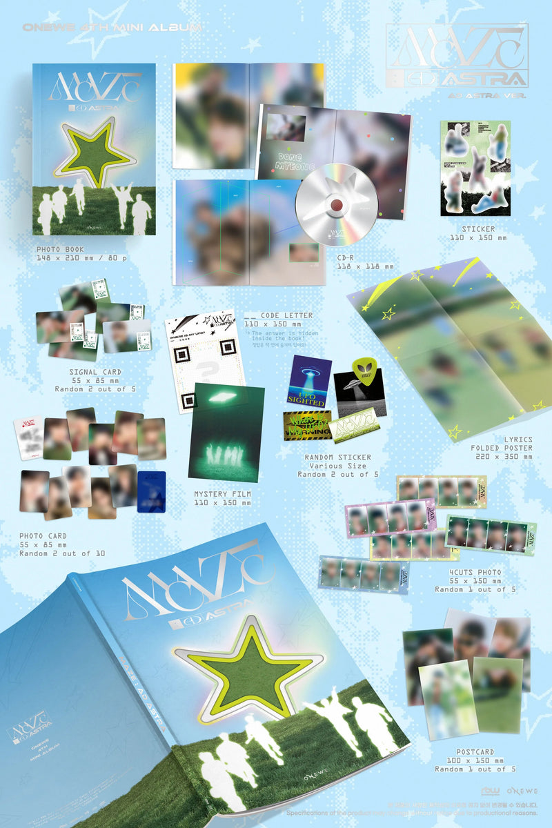 ONEWE - 4TH MINI ALBUM - MAZE : AD ASTRA (AD ASTRA VER.)