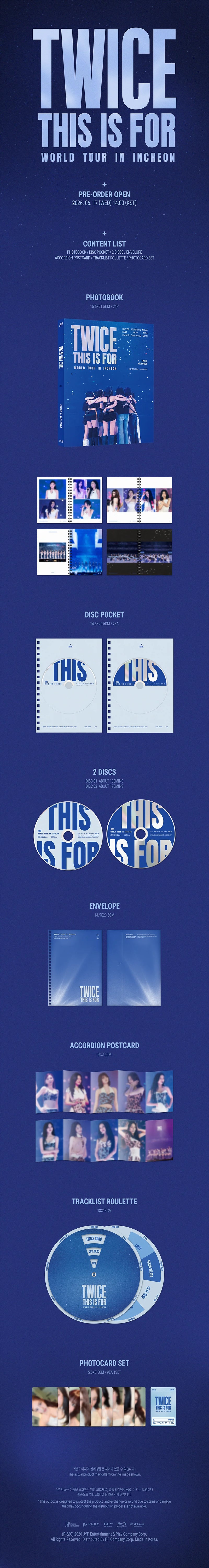 (PREORDER) TWICE - THIS IS FOR - WORLD TOUR IN INCHEON BLU-RAY