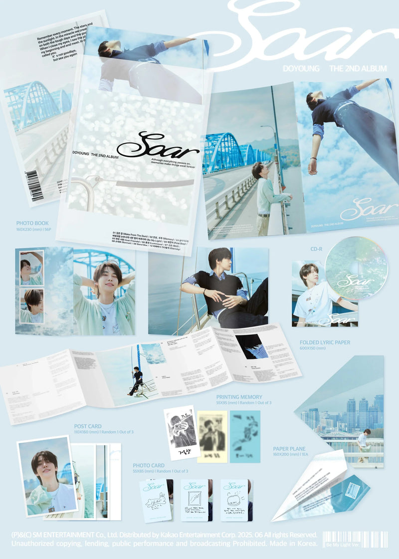 NCT - DOYOUNG - 2ND ALBUM - SOAR (BE MY LIGHT VER.)