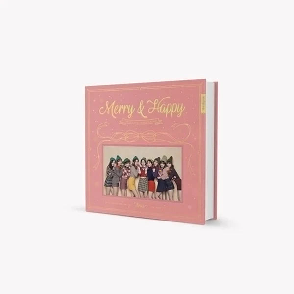 TWICE - 1ST ALBUM REPACKAGE - MERRY&HAPPY