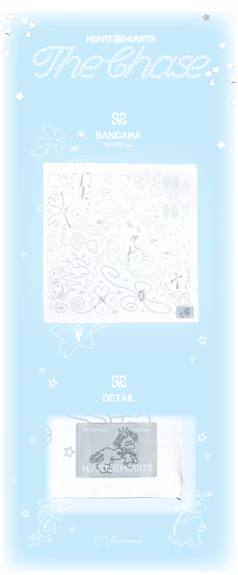 HEARTS2HEARTS - OFFICIAL MD - THE CHASE (BANDANA)