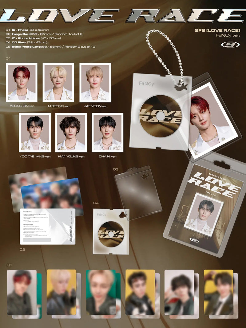 SF9 - 15TH MINI ALBUM - LOVE RACE (FANCY VER.)