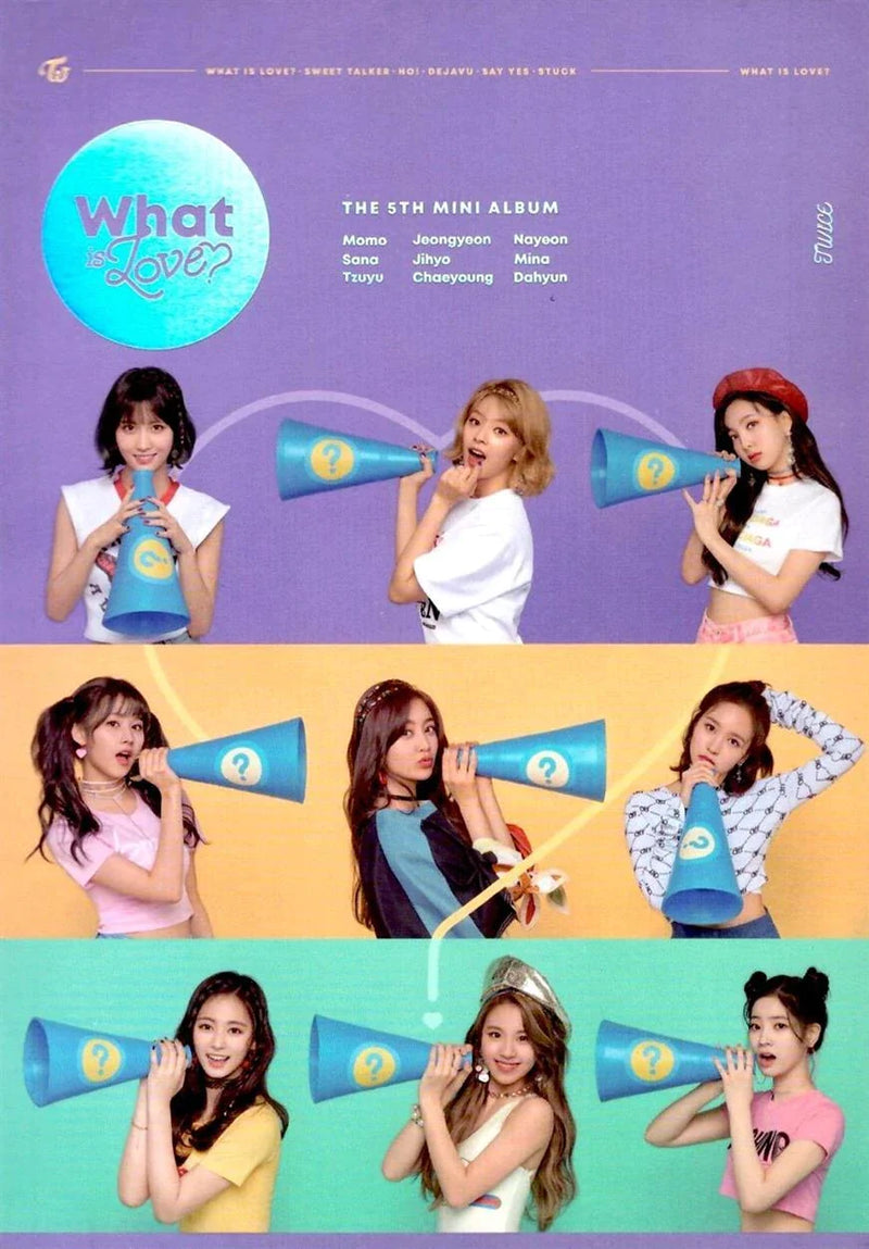 TWICE - 5TH MINI ALBUM - WHAT IS LOVE?