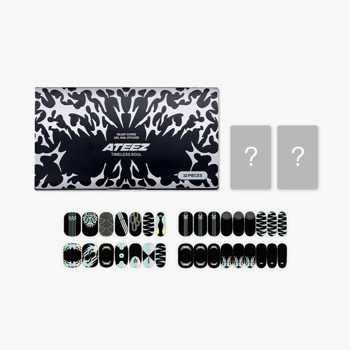 (PREORDER) ATEEZ - READY CURED GEL NAIL STICKER : TIMELESS SOUL