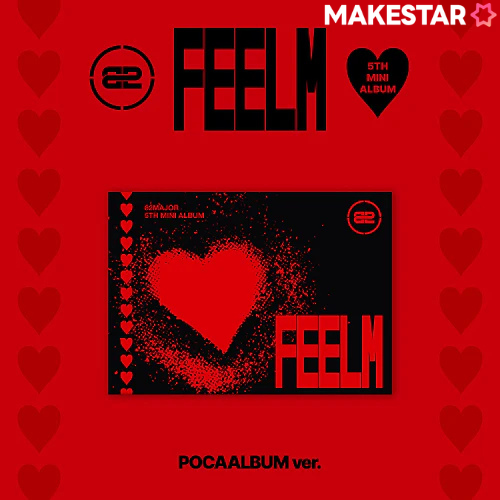 (MAKESTAR PREORDER EVENT) 82MAJOR - 5TH MINI ALBUM - FEELM (POCAALBUM)