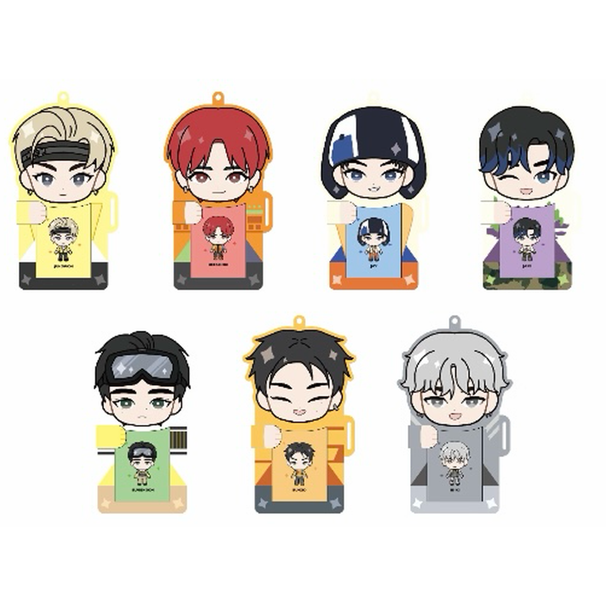 ENHYPEN x MINISO - POP-UP DESIRE:UNLEASH OFFICIAL MD - CHARACTER