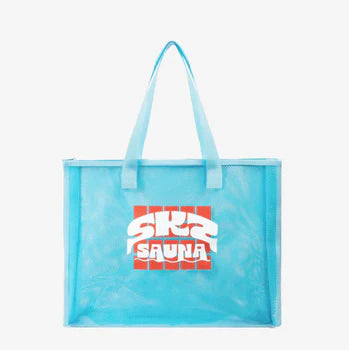 (PREORDER) STRAY KIDS - 2025 JAPAN POP-UP STORE OFFICIAL MD - CLEAR MESH TOTE BAG