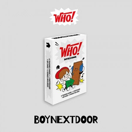 BOYNEXTDOOR - 1ST SINGLE ALBUM - WHO! (WEVERSE ALBUM VER.)