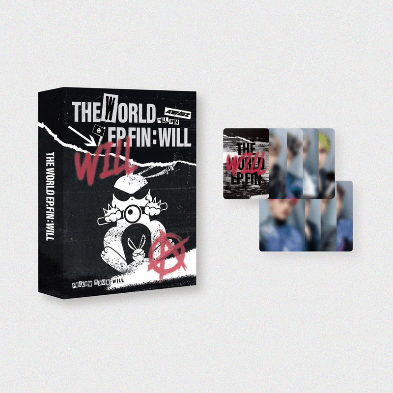 *EXCLUSIVE* ATEEZ [TOWARDS THE LIGHT : WILL TO POWER ] HARD COVER PHOTO CARD BINDER