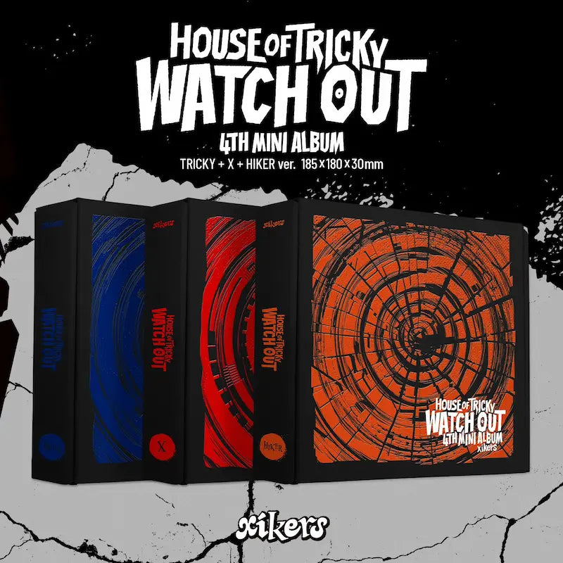 XIKERS - 4TH MINI ALBUM - HOUSE OF TRICKY - WATCH OUT