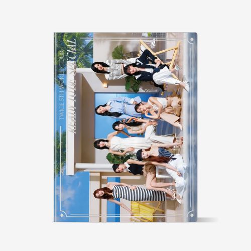 TWICE "READY TO BE" IN JAPAN SPECIAL OFFICIAL MD TOUR - TRADING CARD BINDER