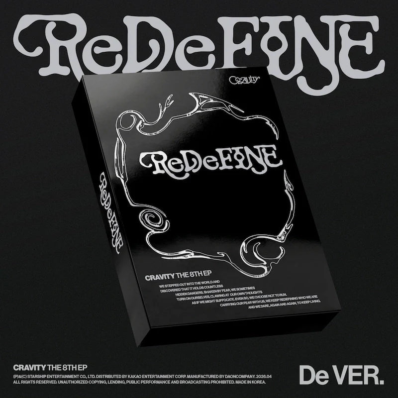 CRAVITY ReDEFINE FINE ver. アルバム 未開封 10冊 PREORDER) CRAVITY - 8TH EP ALBUM - REDEFINE (DE VER.) — Oh Seoul Happy