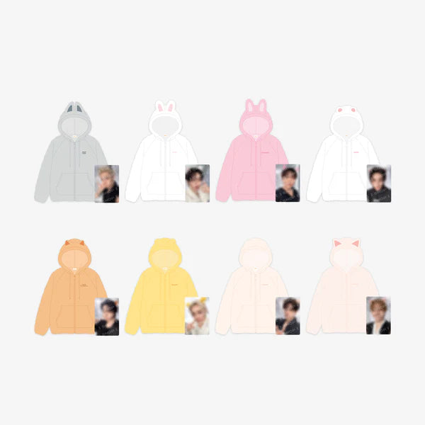 STRAY KIDS - STRAY KIDS RUN IT MD - SKZOO FLEECE HOOD ZIP-UP