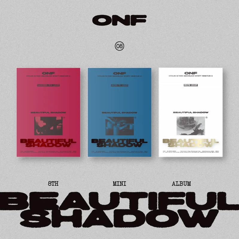 (DEAL) ONF - 8TH MINI ALBUM - BEAUTIFUL SHADOW
