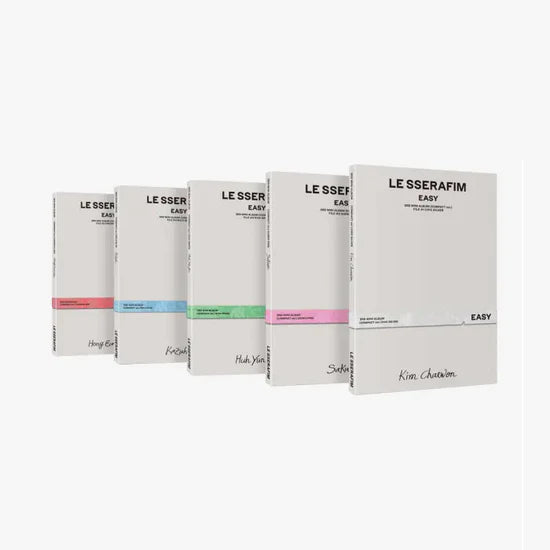 LE SSERAFIM - 3RD MINI ALBUM - EASY (COMPACT VER.)
