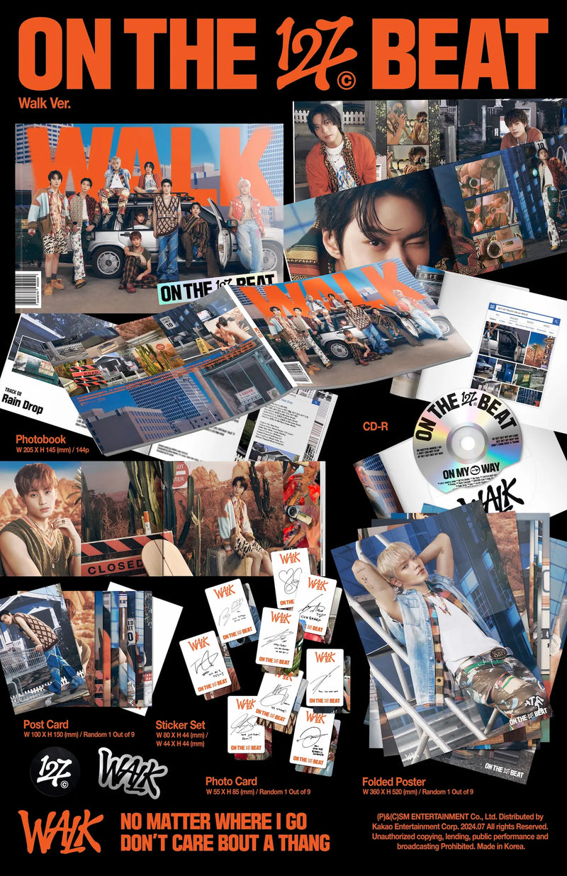 NCT 127 - 6TH ALBUM - WALK (WALK VER.)
