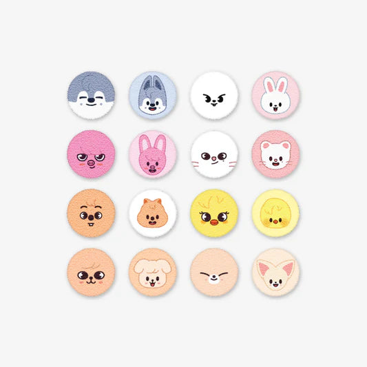 STRAY KIDS - SKZ 5'CLOCK 5TH FAN MEETING OFFICAL MD SKZOO SECRET BOUCLE CAN BADGE