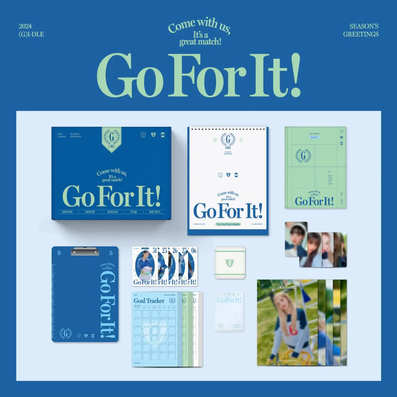 (G) I-DLE - 2024 SEASON'S GREETINGS - GO FOR IT!