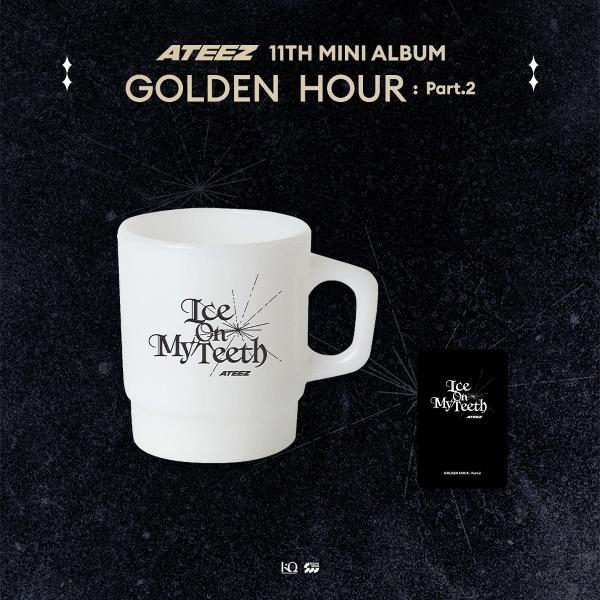 ATEEZ - GOLDEN HOUR : PART.2 POP UP OFFICIAL MD - MILK GLASS